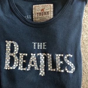 🖤 BEATLES SHIRT WITH JEWELS